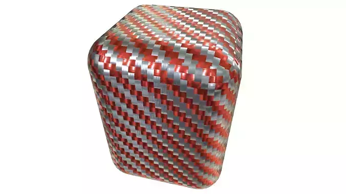 Carbon Stool 3D Model AR VR PBR