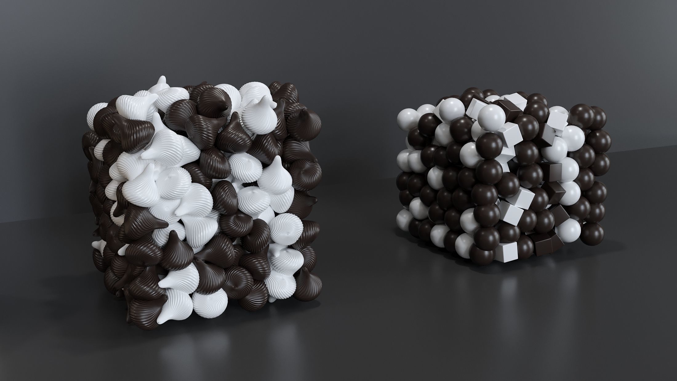 Candy box Low-poly 3D model_14