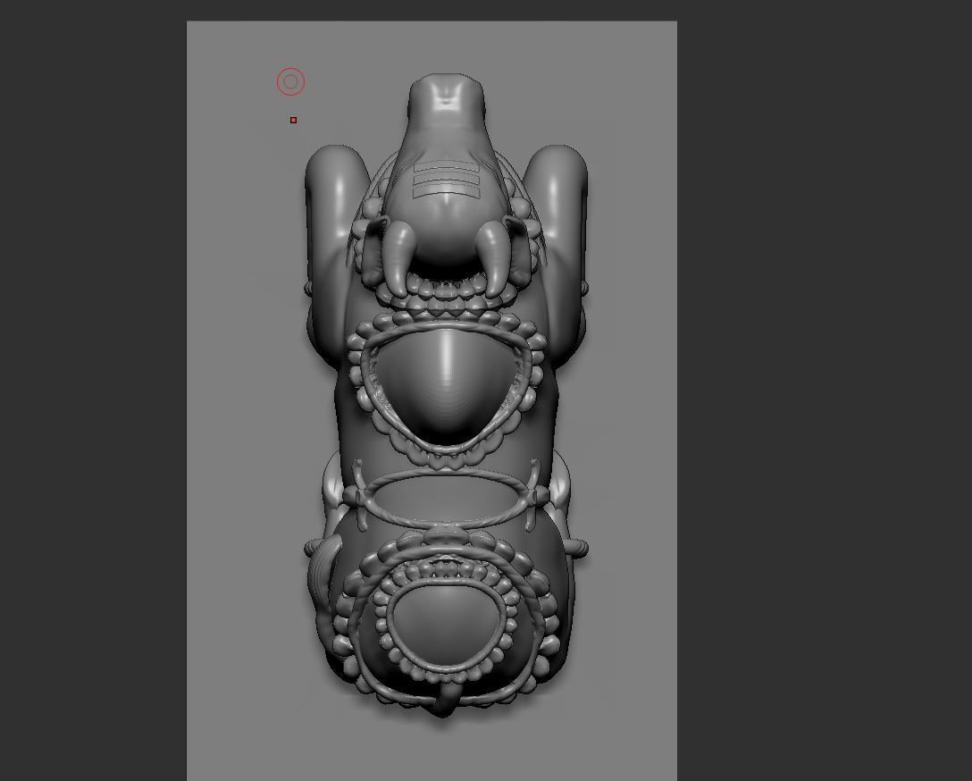 Nandi ji  3D print model_2