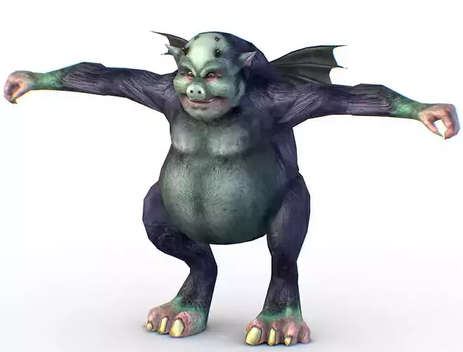 LowPoly Evil Spirit Anchutka