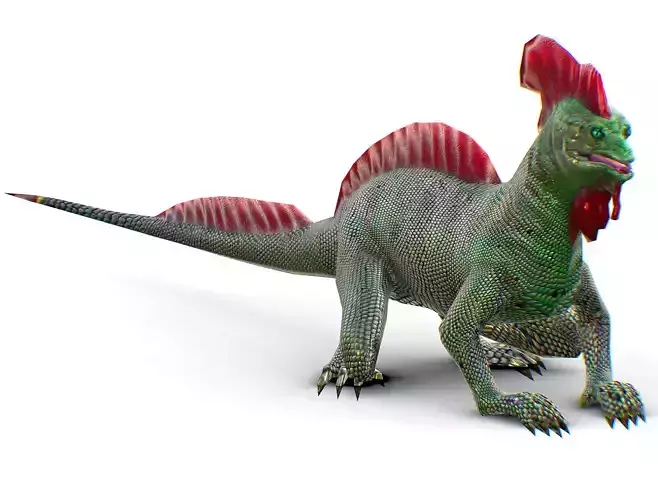 LowPoly the Mythical Snake Basilisk