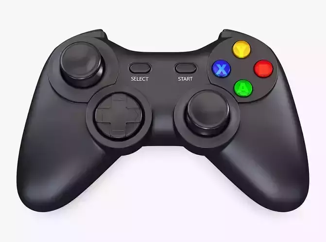 Generic Video Game Controller M 2 3D model