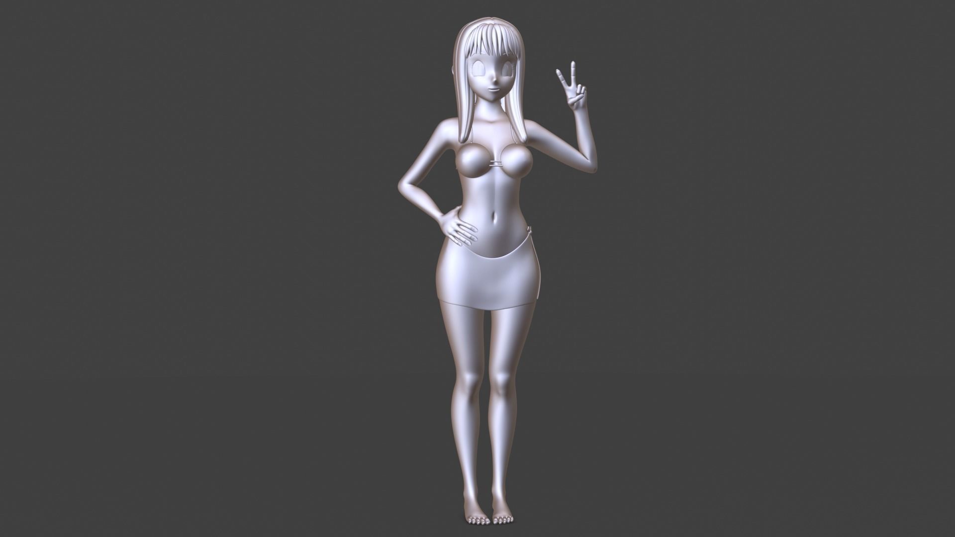 Bra DB 3D model_14