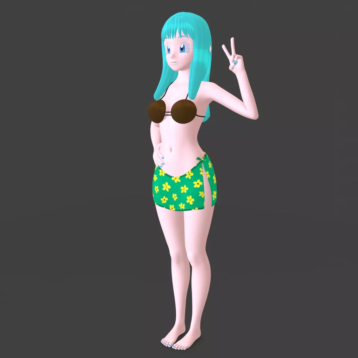 Bra DB 3D model_0