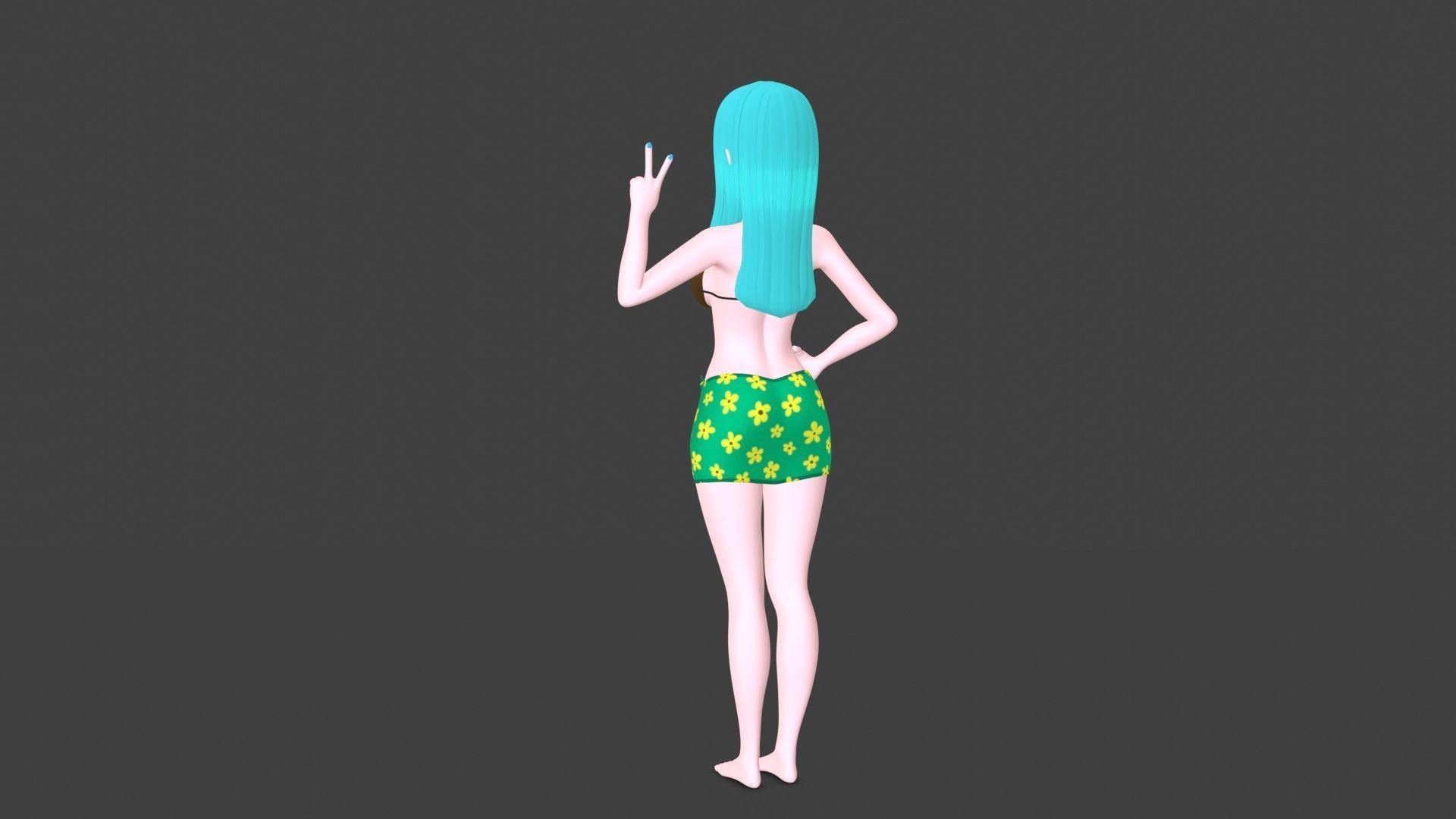 Bra DB 3D model_4