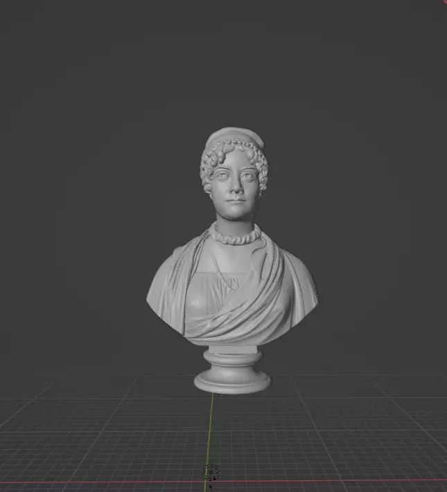 Jane Austen 3D print model