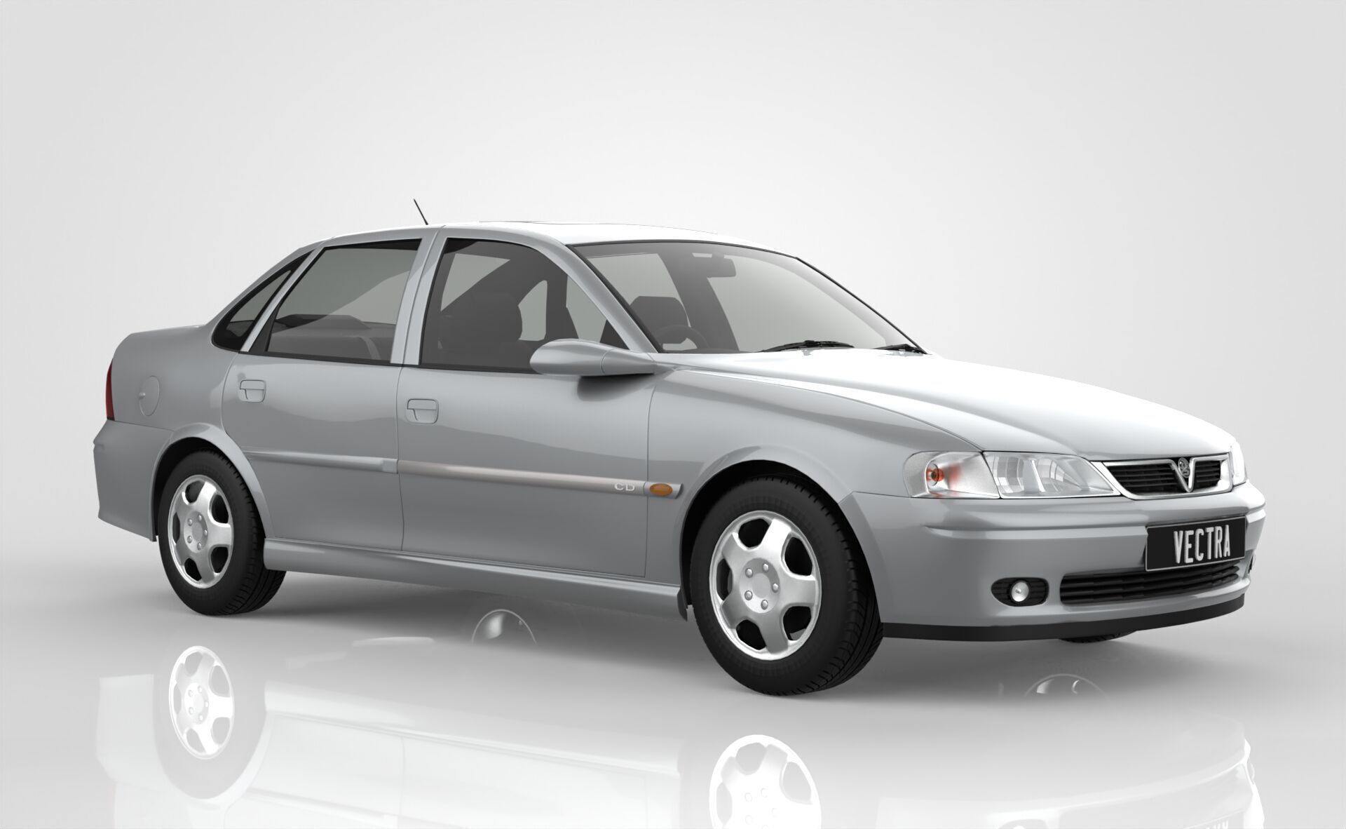 Vauxhall Vectra B Sedan Facelift 3D model_8