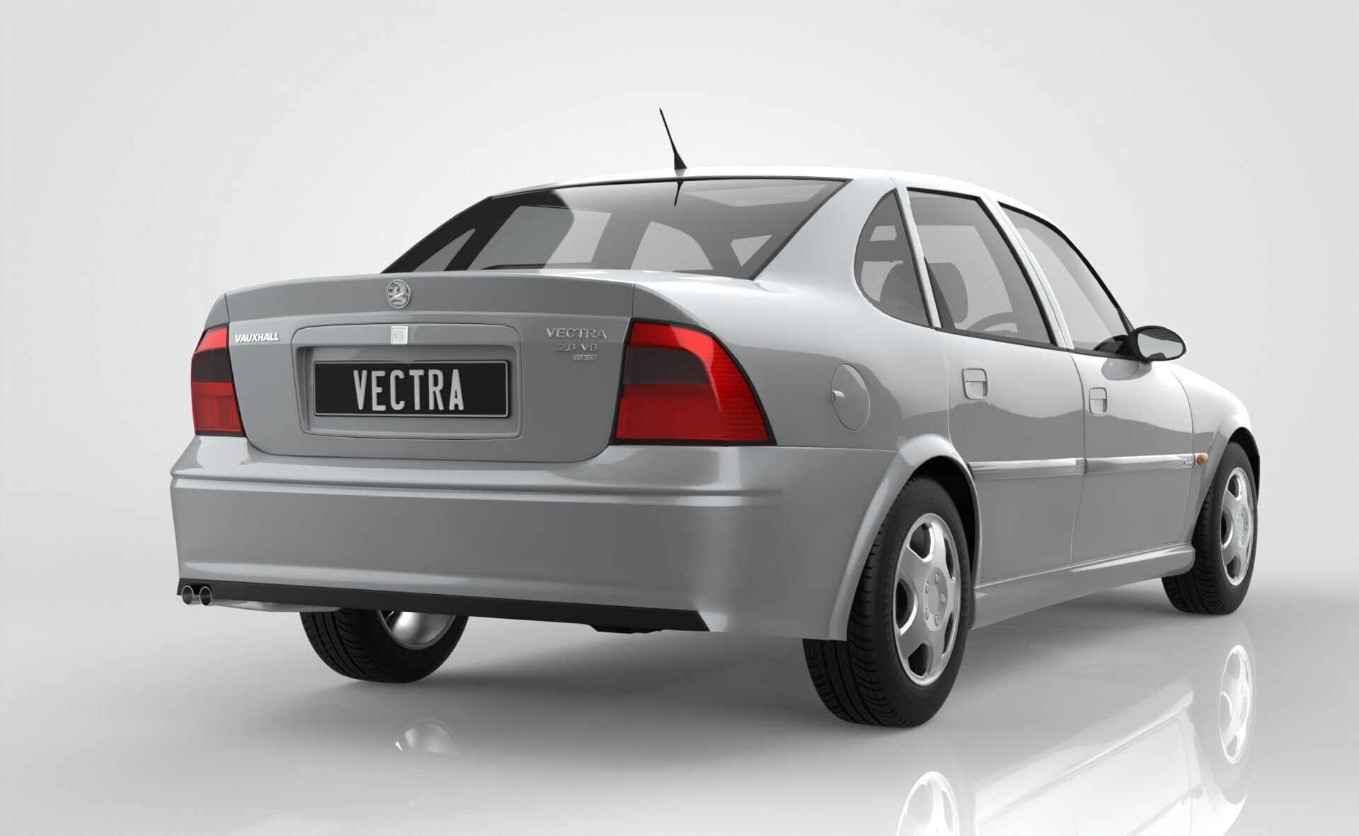 Vauxhall Vectra B Sedan Facelift 3D model_5