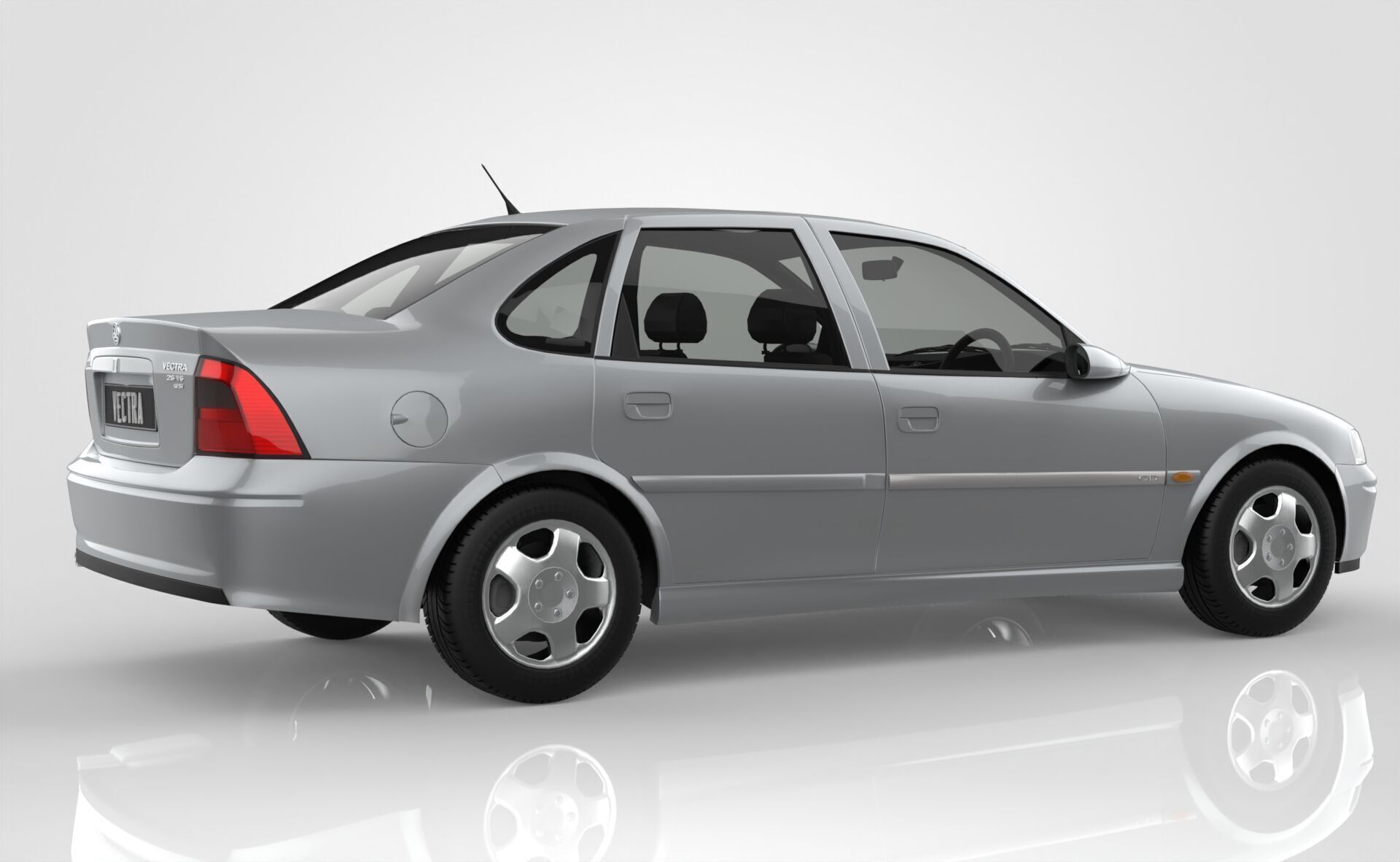 Vauxhall Vectra B Sedan Facelift 3D model_6