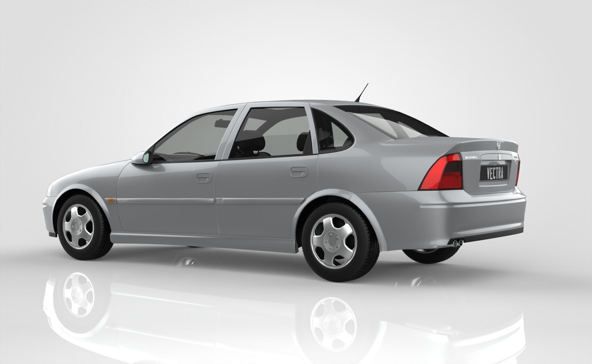 Vauxhall Vectra B Sedan Facelift 3D model_2