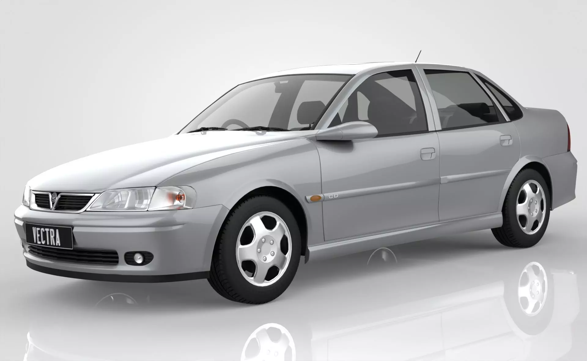 Vauxhall Vectra B Sedan Facelift 3D model_0
