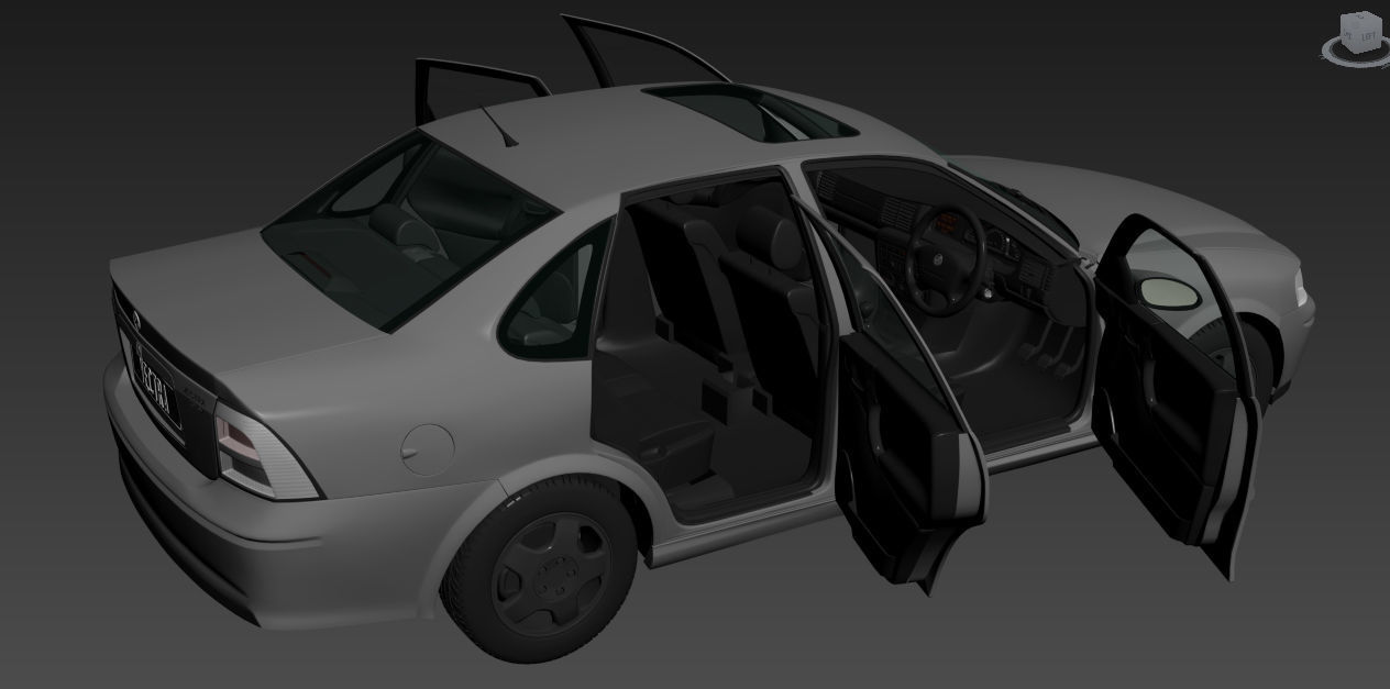 Vauxhall Vectra B Sedan Facelift 3D model_14
