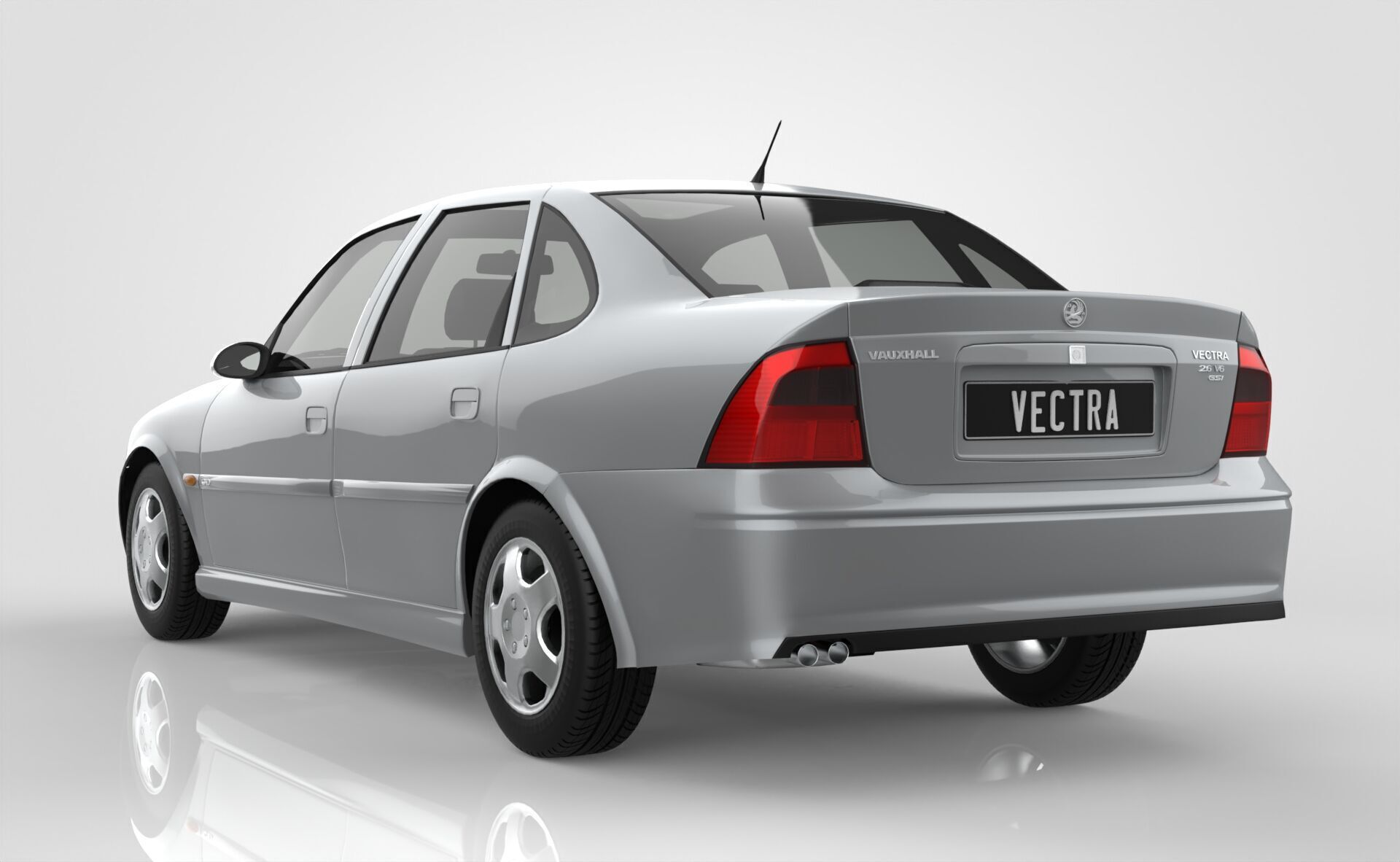 Vauxhall Vectra B Sedan Facelift 3D model_3