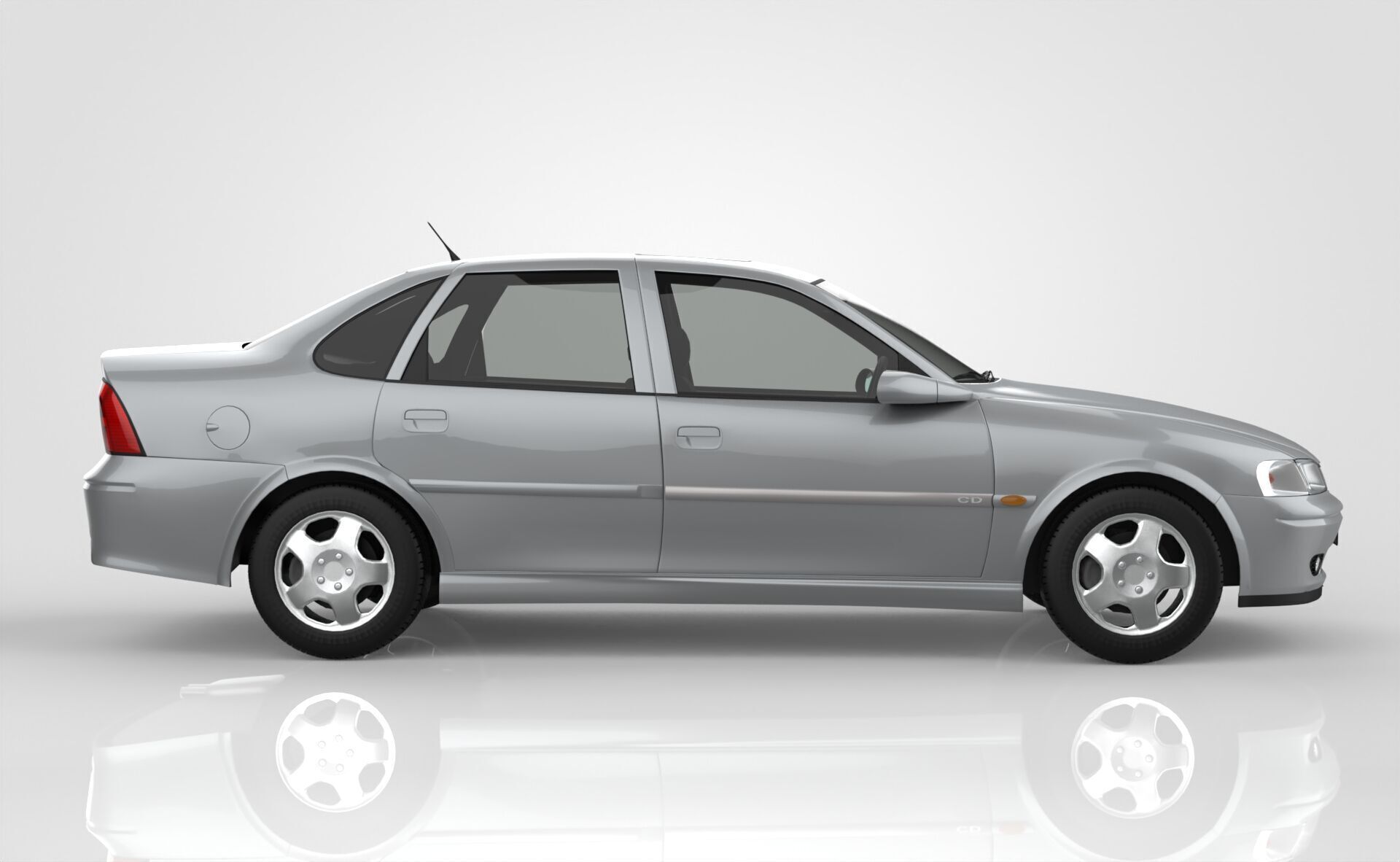 Vauxhall Vectra B Sedan Facelift 3D model_7
