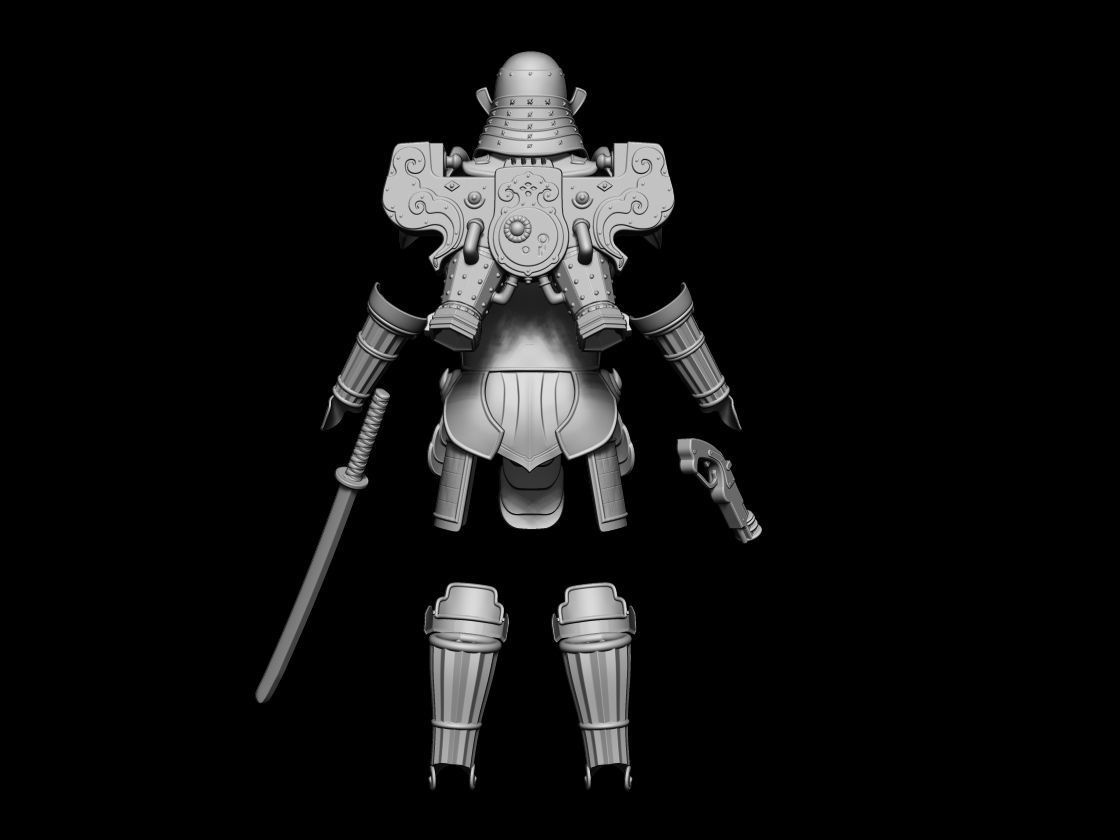 Iron Man Samurai MK3 Armour 3d digital download 3D print model_4