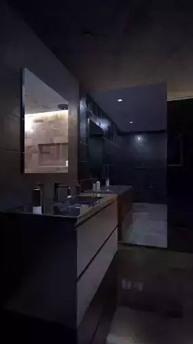 inside bathroom 