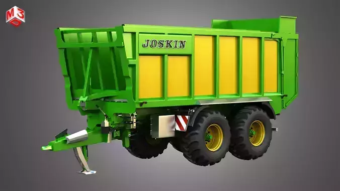 Drakkar 6600 Trailer 3D model