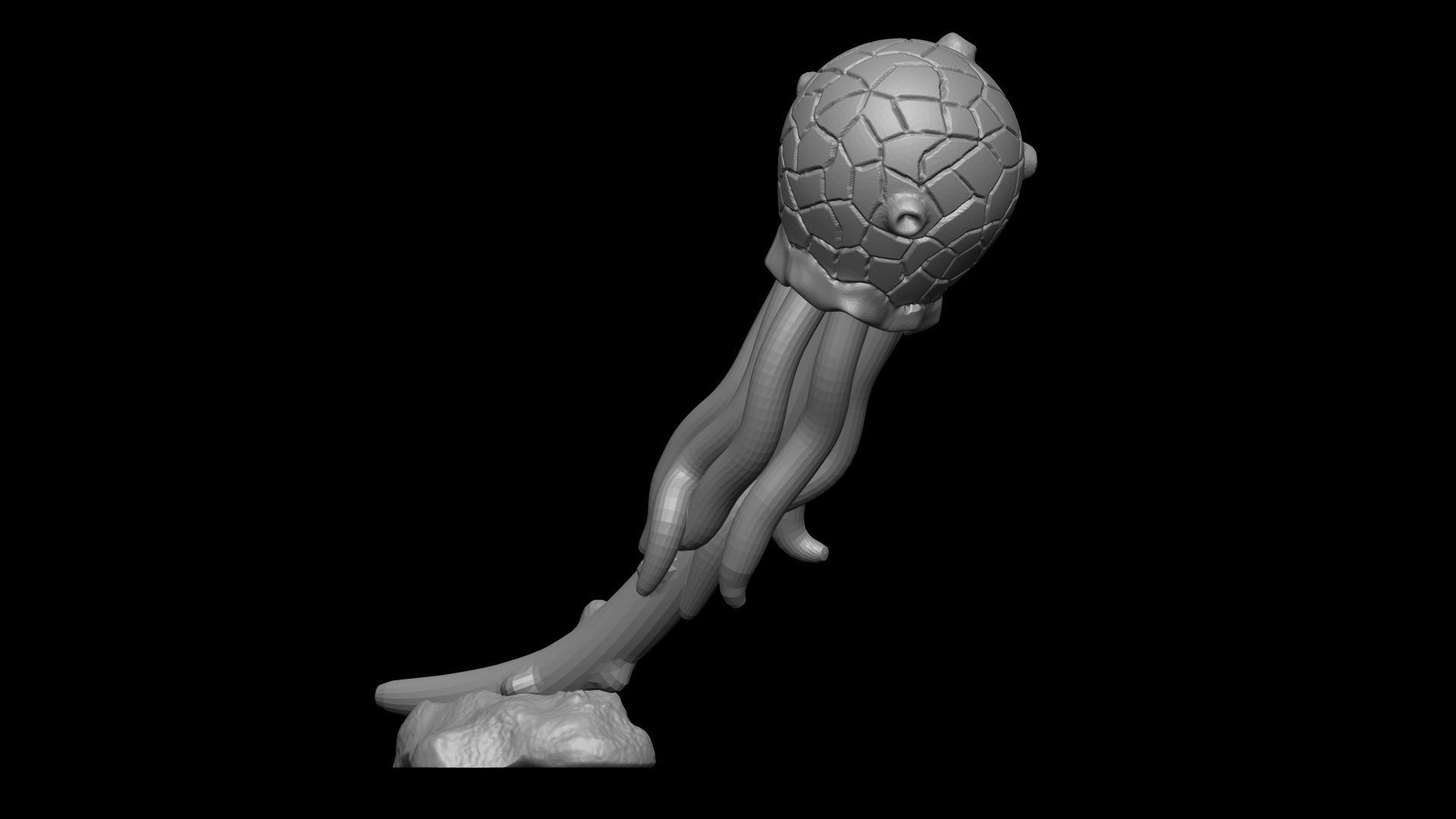 Explosive Spores 3D print model_1