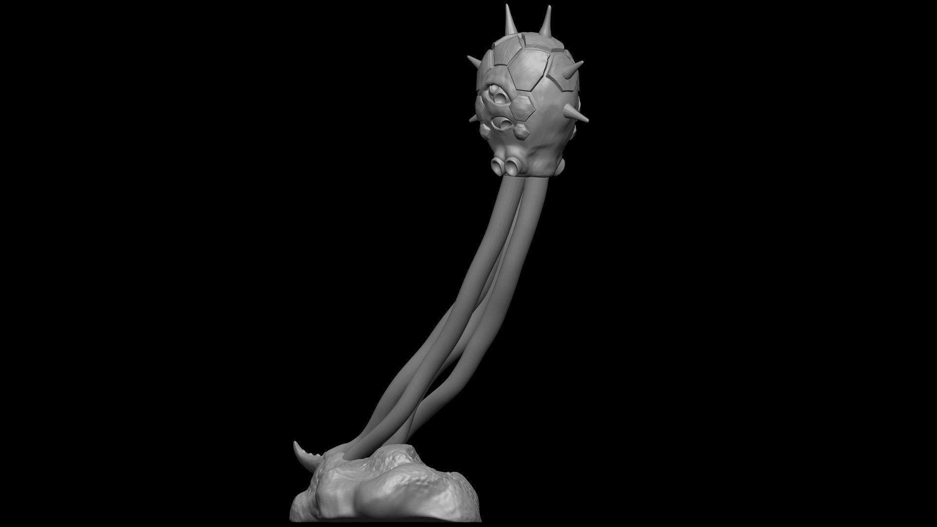 Explosive Spores 3D print model_4