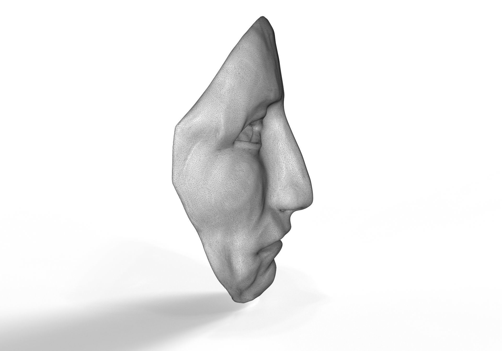 The Penitent One Mask 3D print model_17