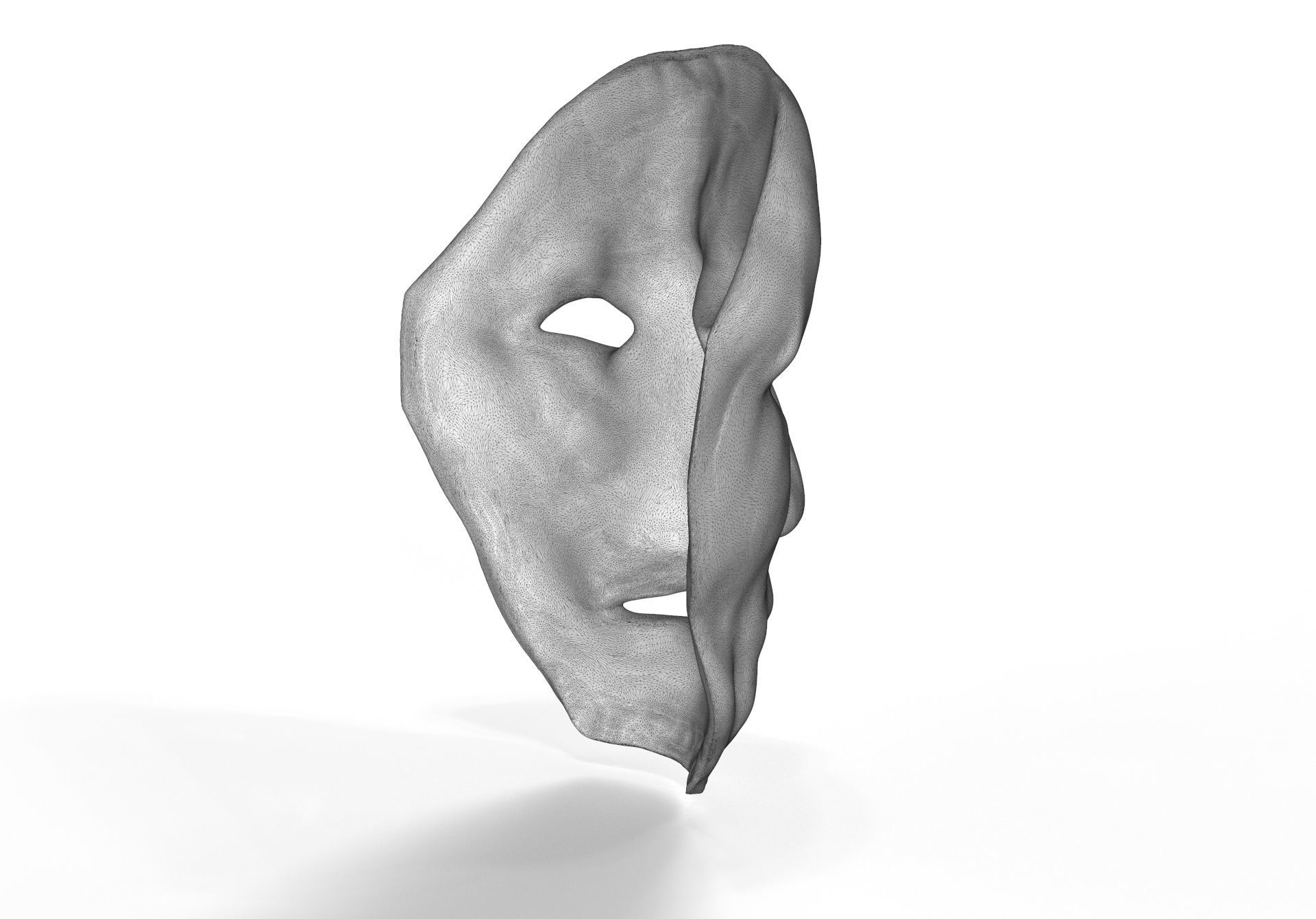 The Penitent One Mask 3D print model_16