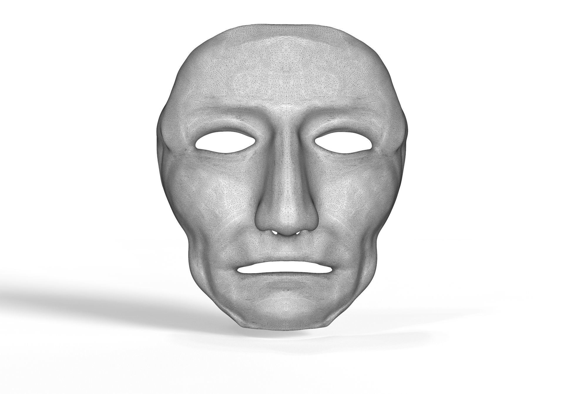 The Penitent One Mask 3D print model_11