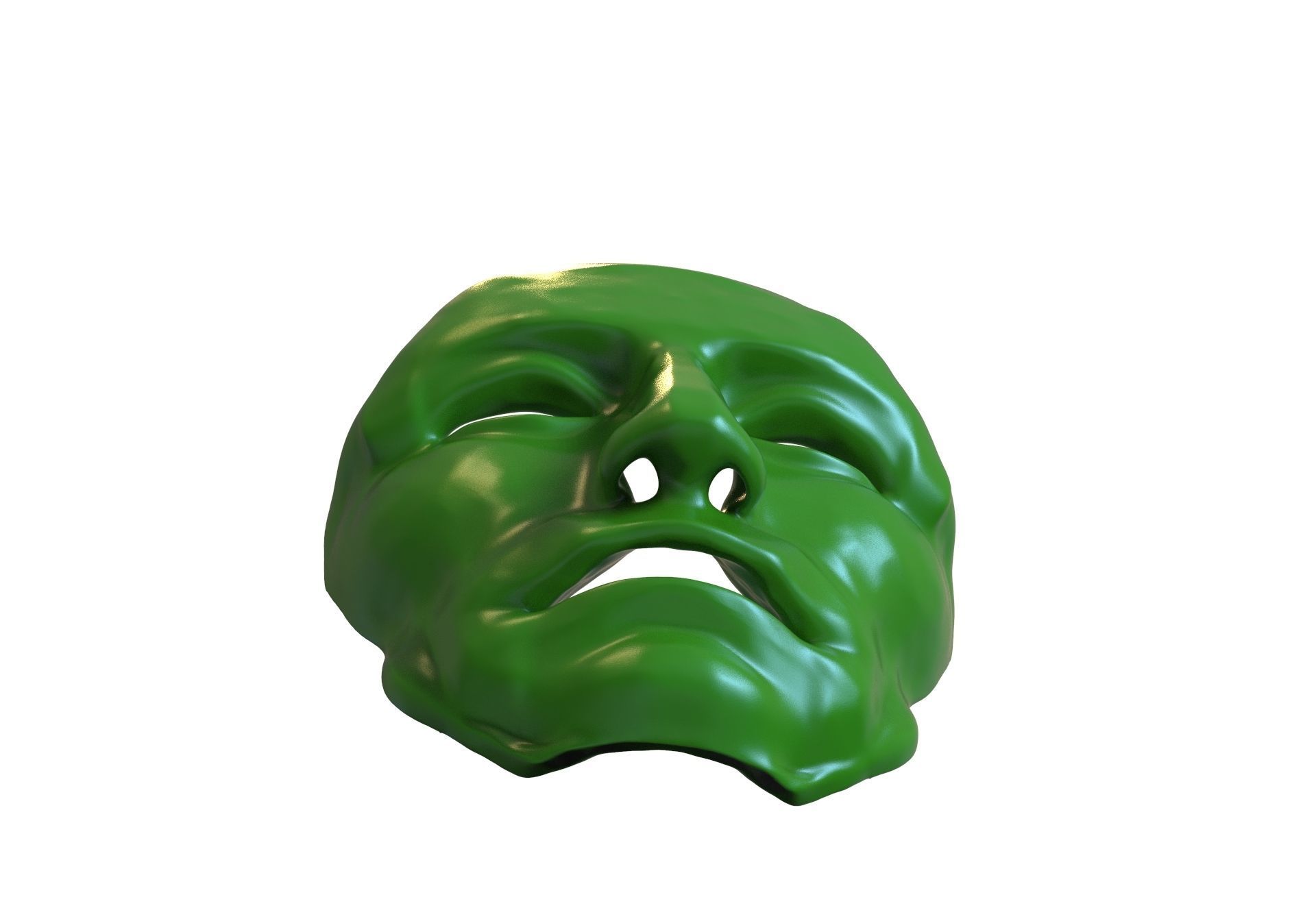 The Penitent One Mask 3D print model_9