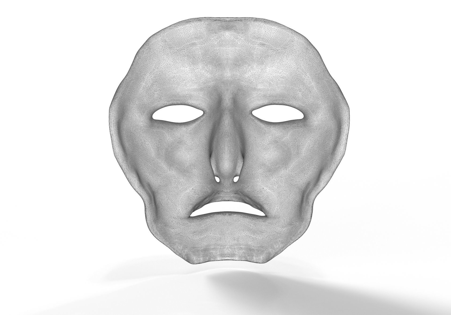 The Penitent One Mask 3D print model_15