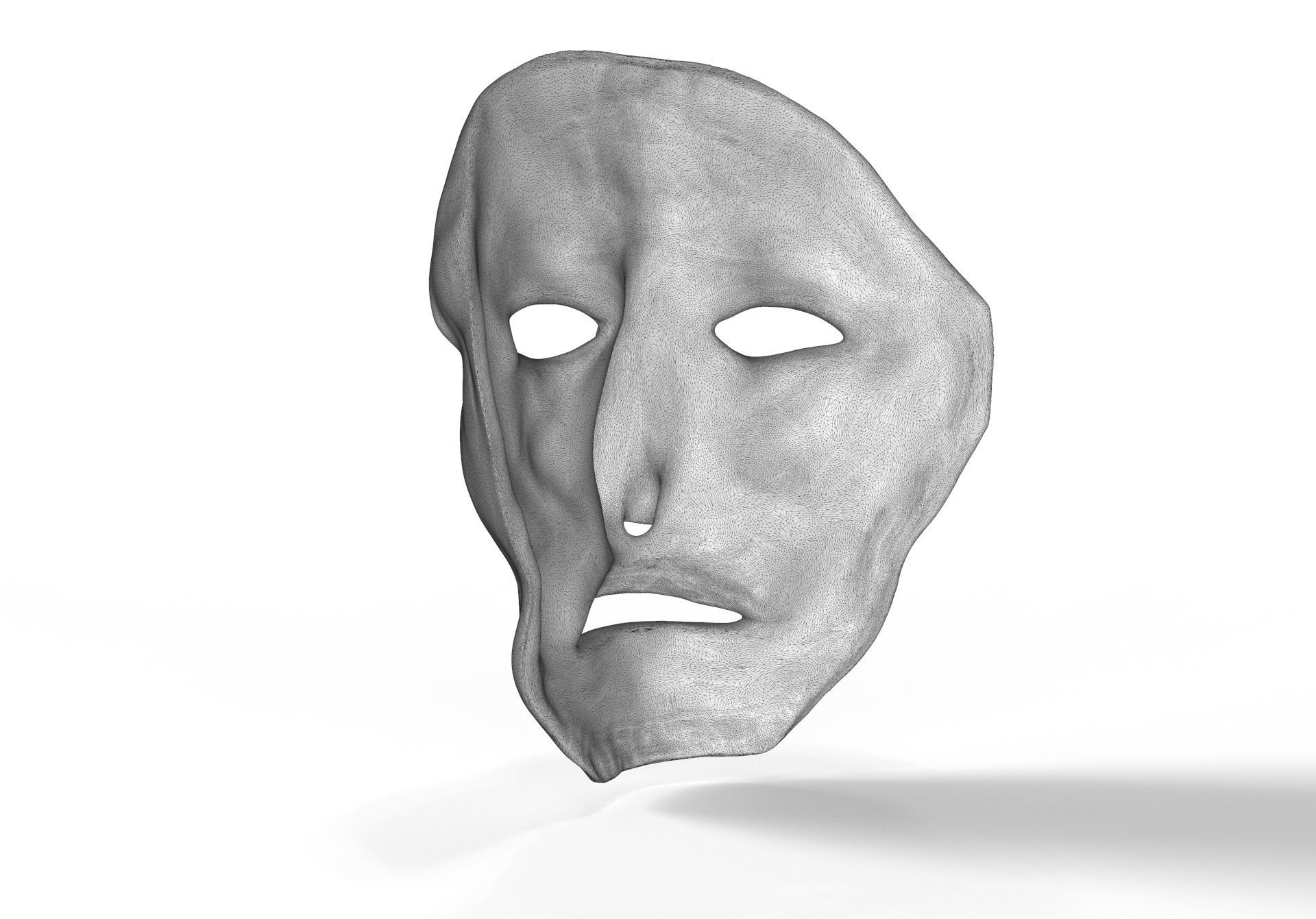 The Penitent One Mask 3D print model_14