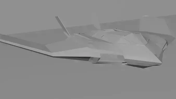 Bomber Space Ship