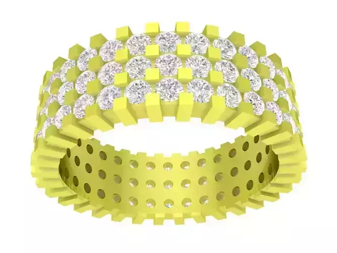 Luxury Diamond Band Ring For women 4079