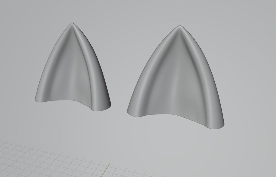 Pony Ears 3D print model_4
