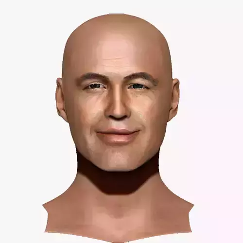 Billy Zane ZBrush 2 3D model only the head