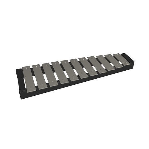 Glockenspiel V1 002 Low-poly 3D model