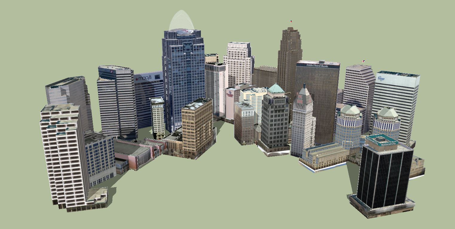 Cincinnati Bundle 3D model_1
