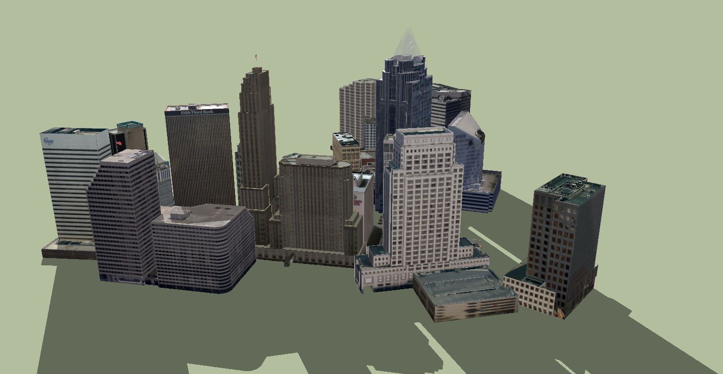 Cincinnati Bundle 3D model_2
