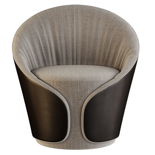 ARMCHAIR TONIN CASA MAMA LOW 3D model 6