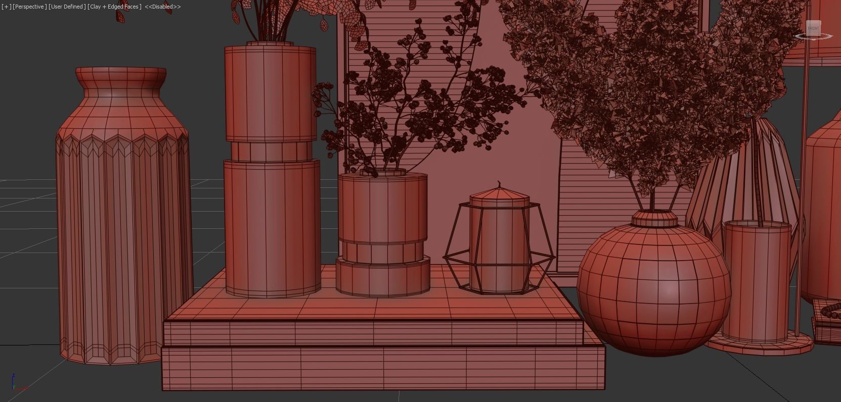 Decorative Set 130 3D model_15