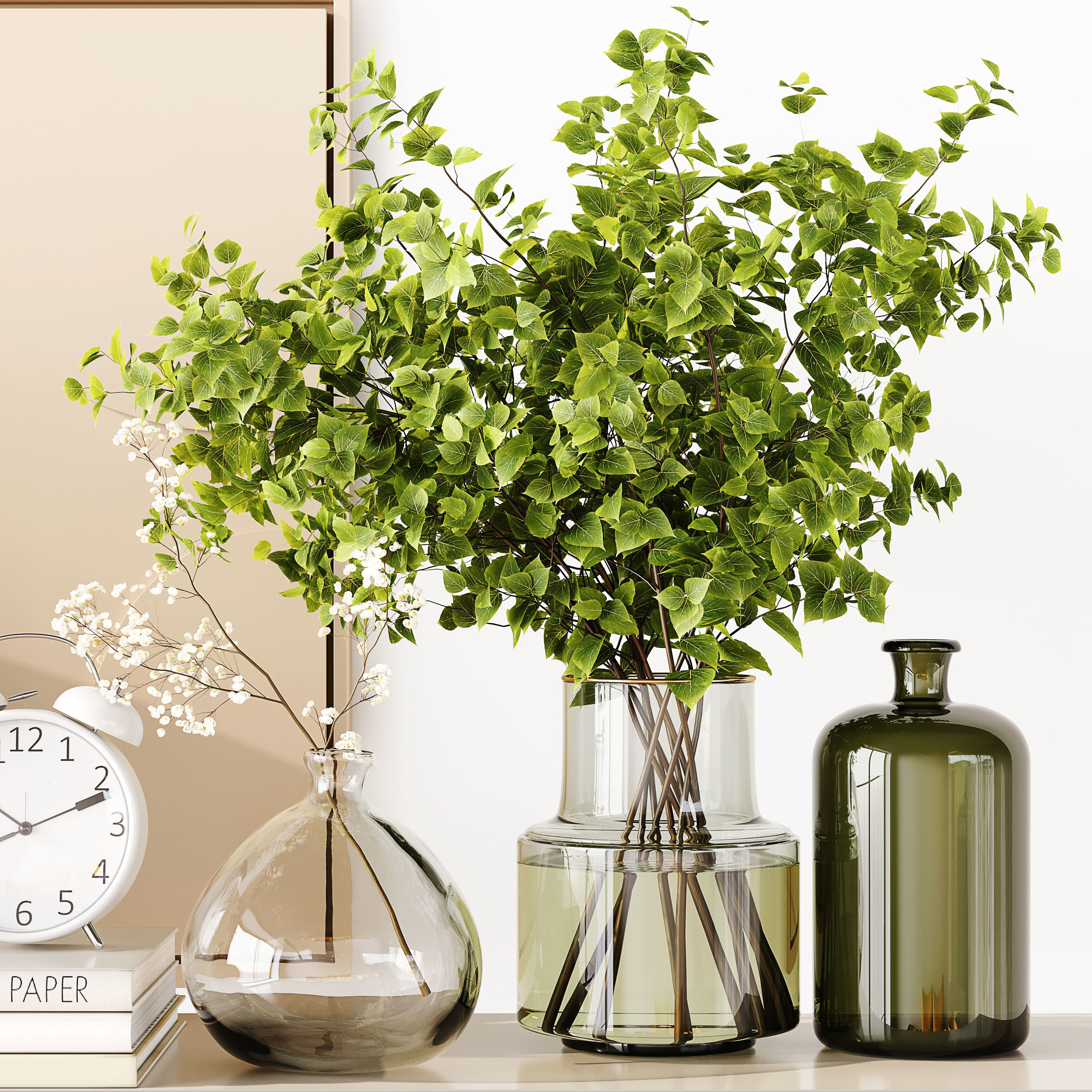 Decorative Set 130 3D model_4