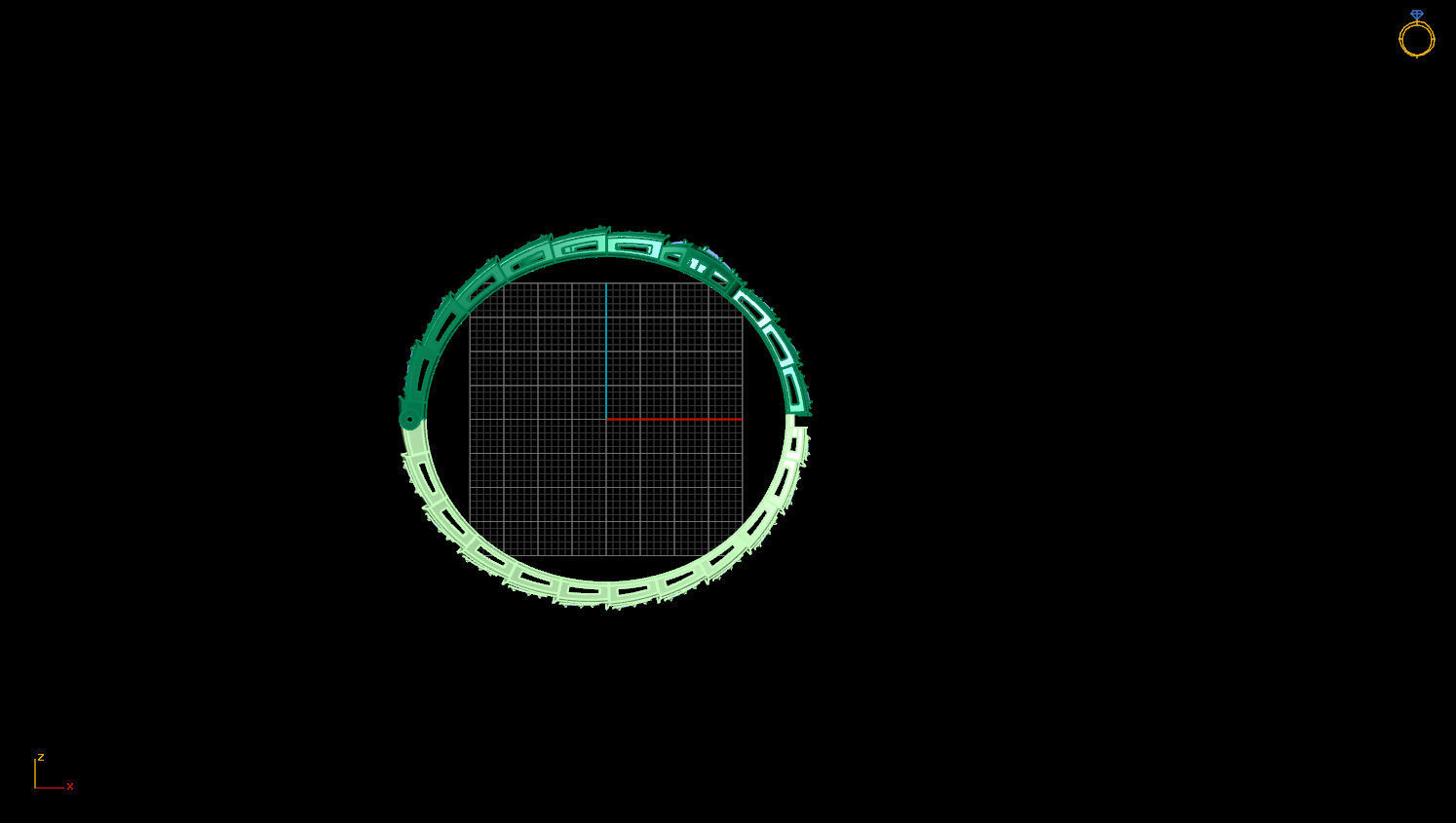 BRACELETS DIAMOND 3D print model_1