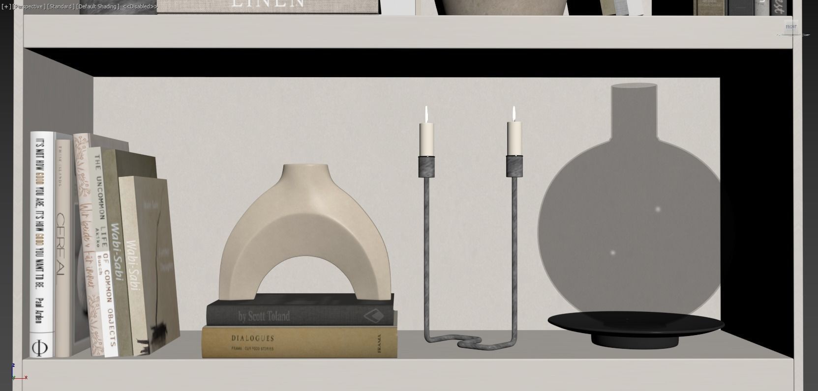 Design Shelf Decoration 3D model_9