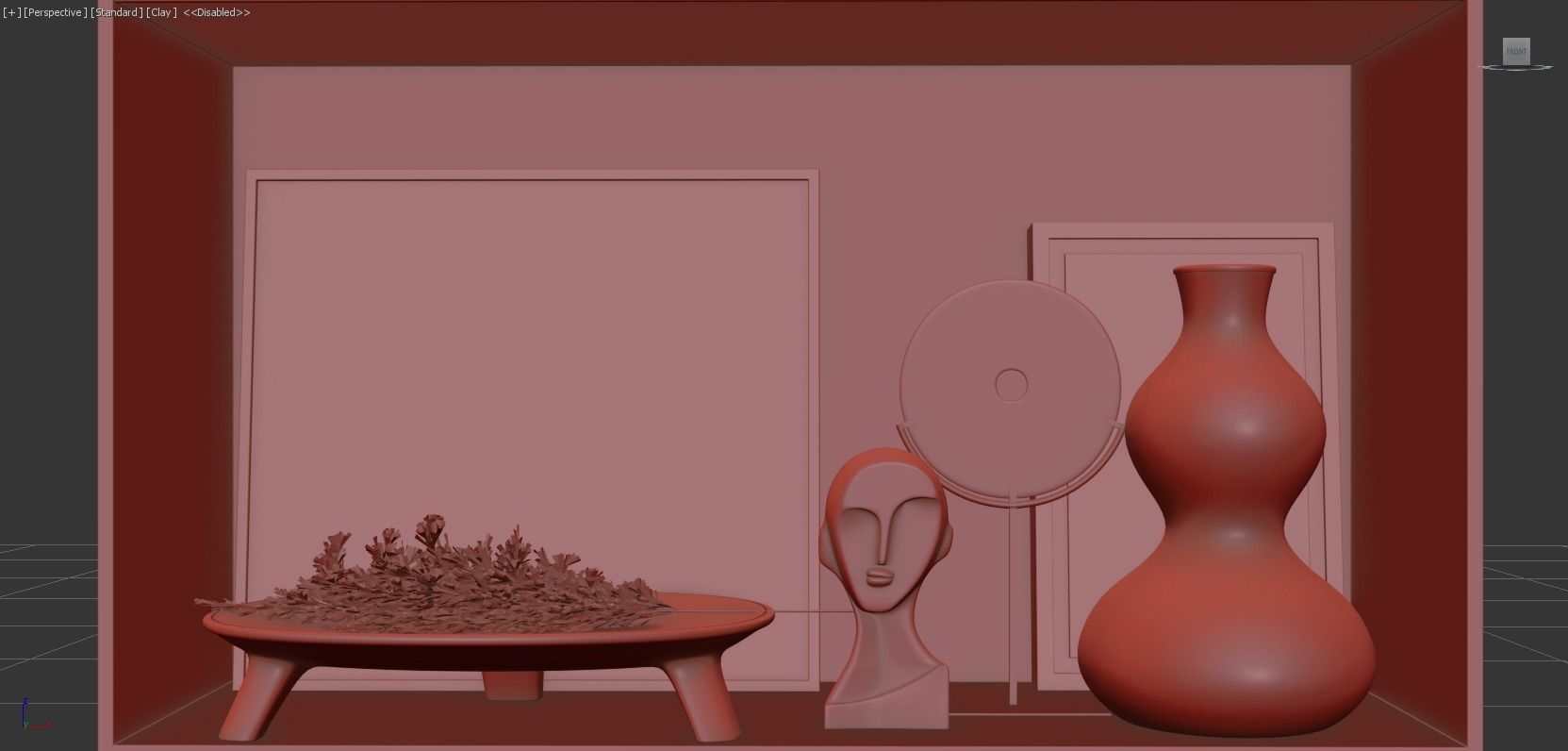 Design Shelf Decoration 3D model_13