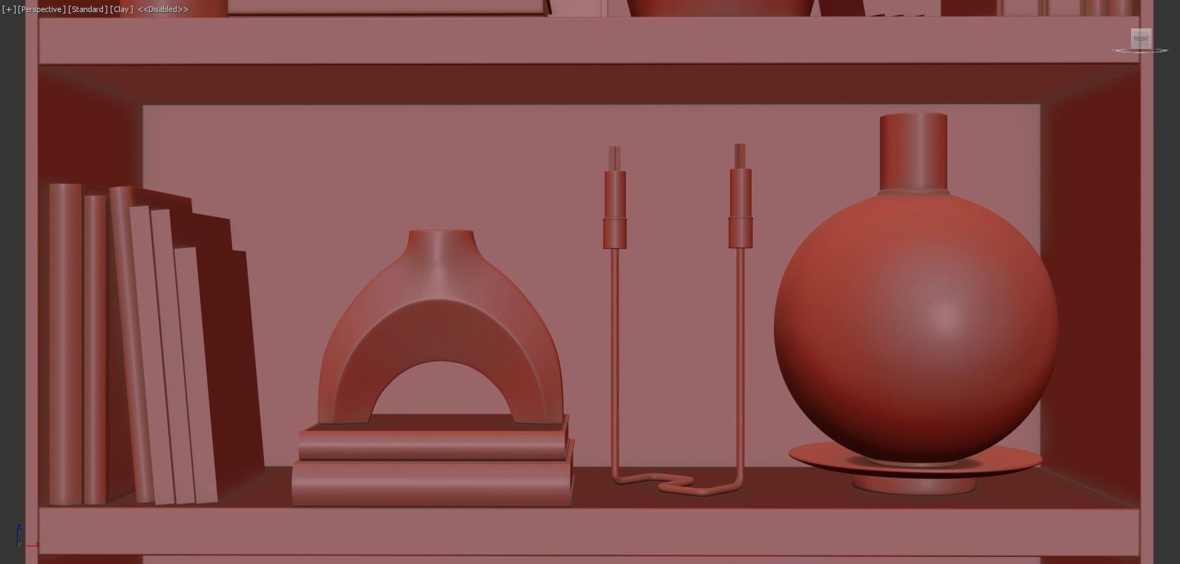 Design Shelf Decoration 3D model_14