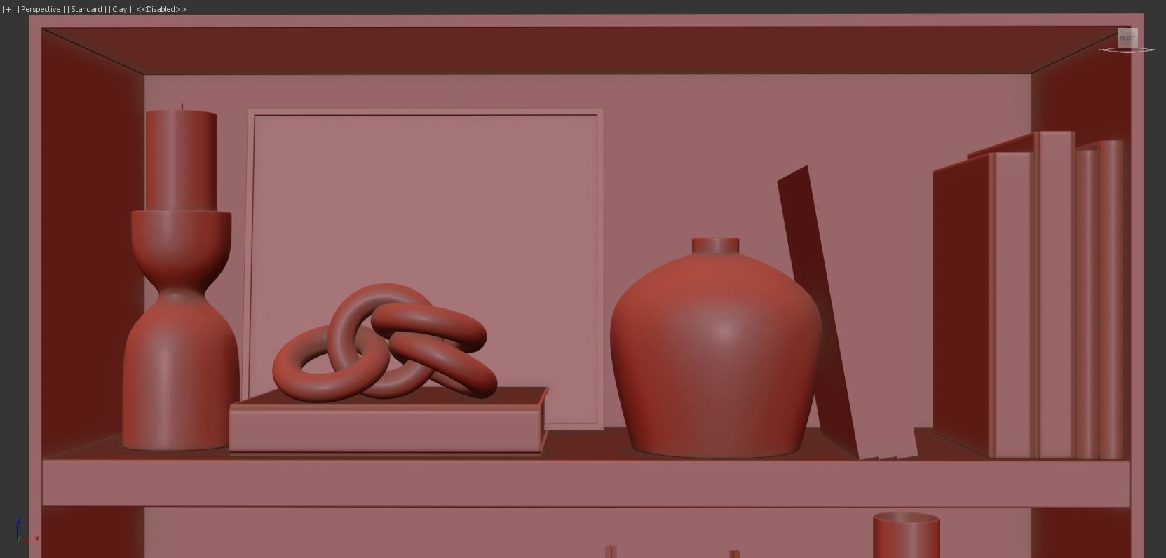 Design Shelf Decoration 3D model_15