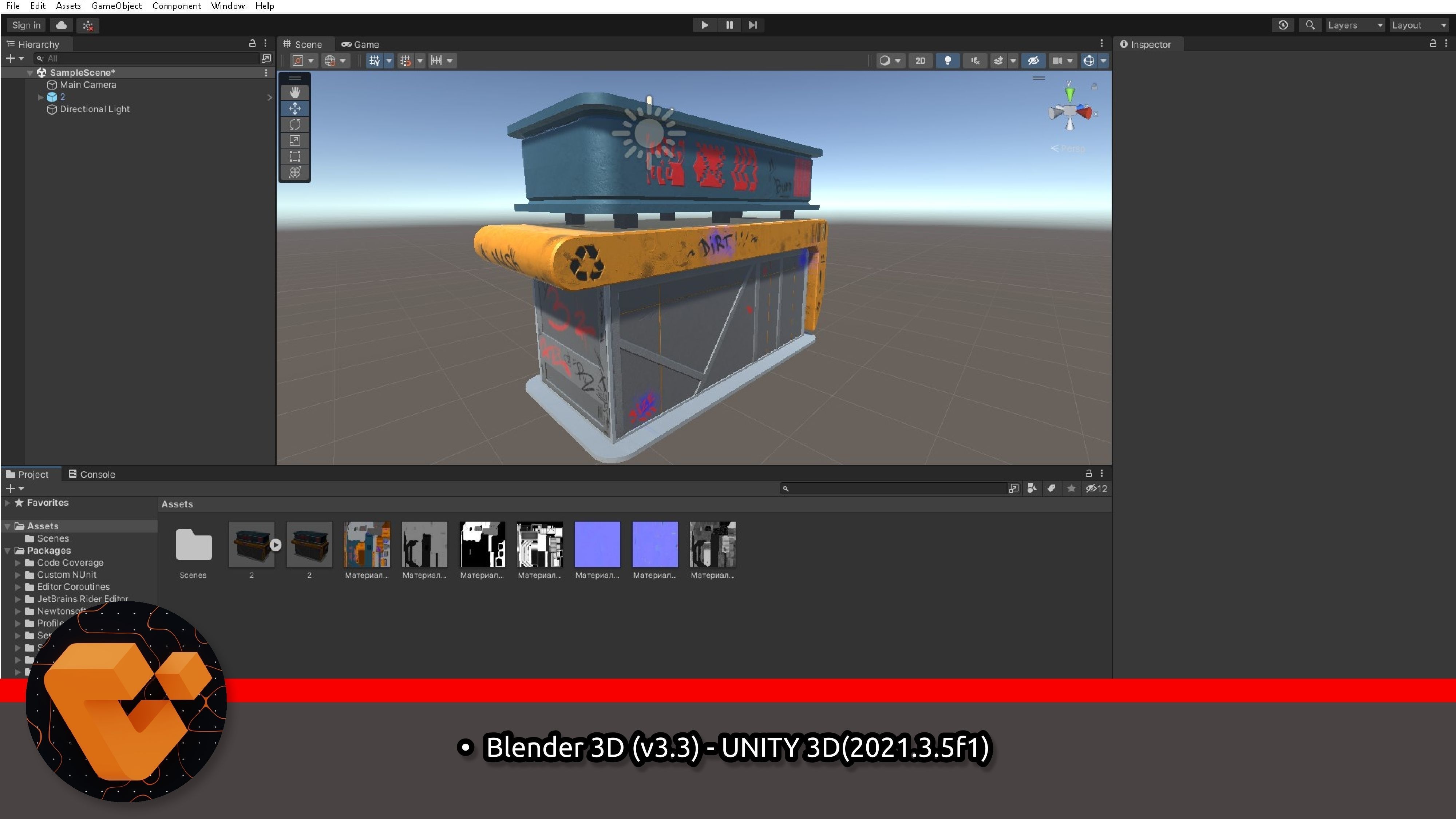 City building of the future Low-poly 3D model_4