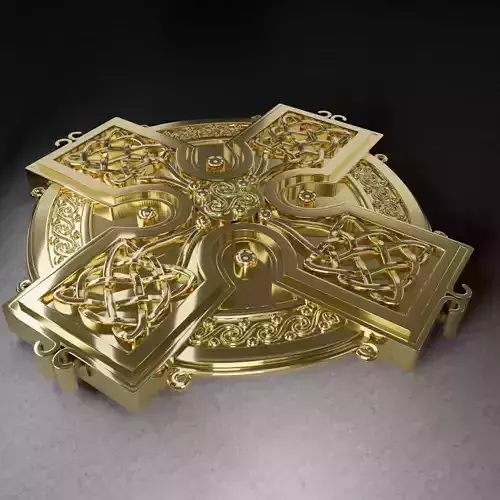 Celtic Cross Medallion