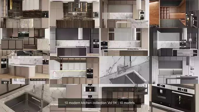 10 modern kitchen collection Vol 04 