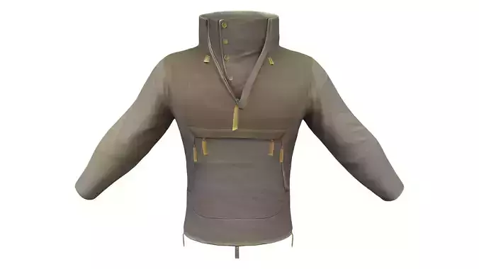 Men Anorak Casual Jacket Outwear