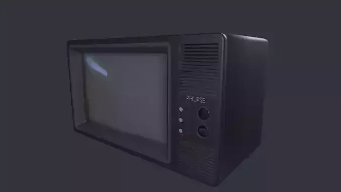 Television retro 3D Model