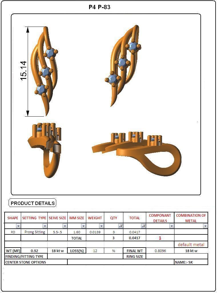 Pendant - 83 3D print model_4